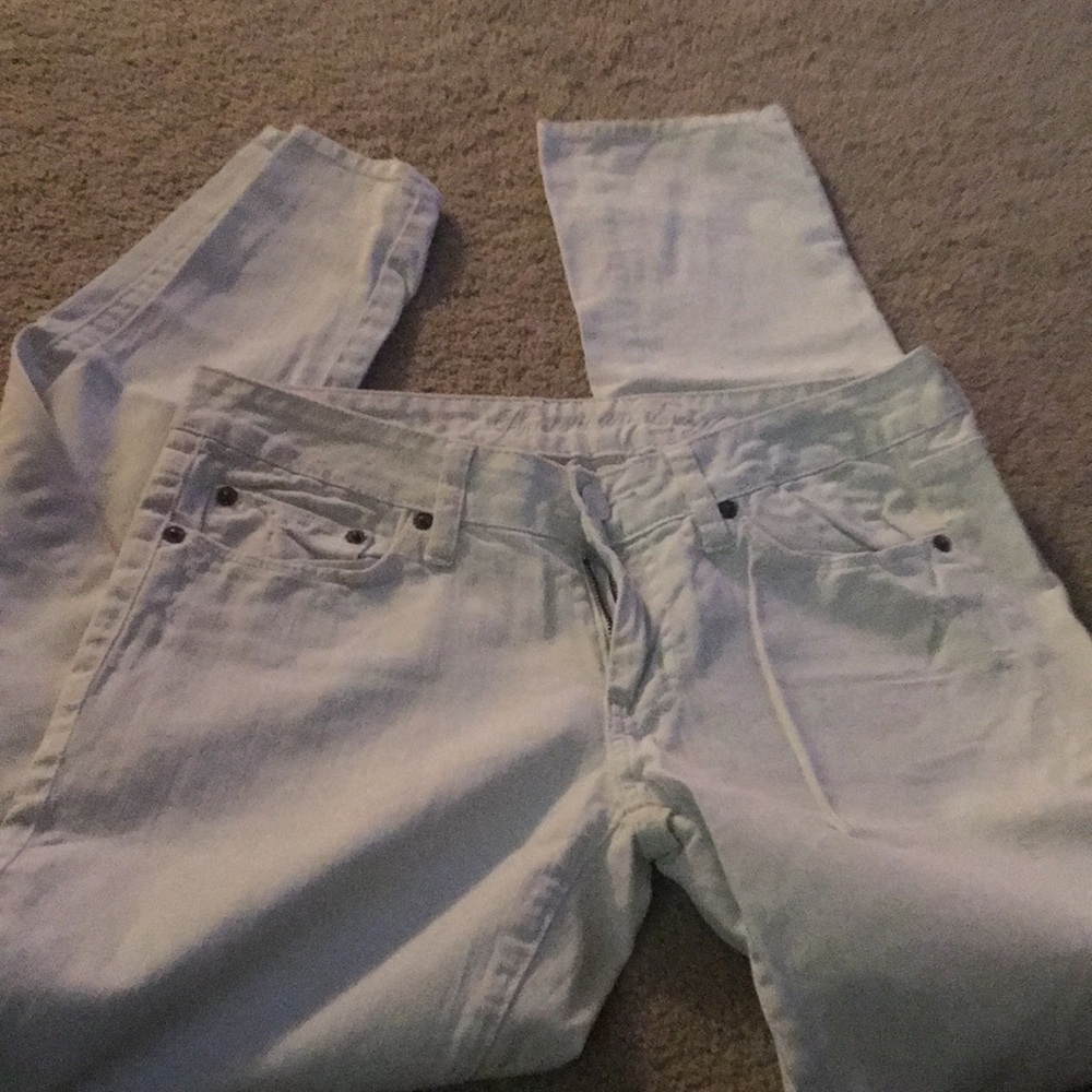 White jeans